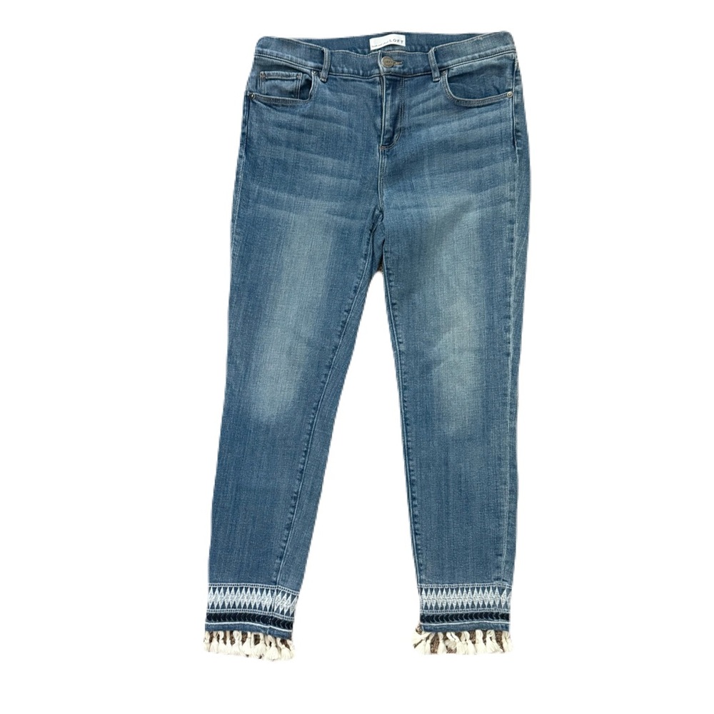 LOFT Denim Fun Jeans